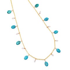 Turquoise Dangle Necklace