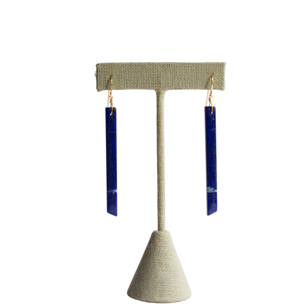 Lapis spike Earrings