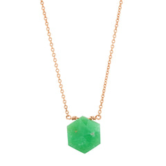 Hexagon Dainty Necklace