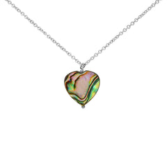 Abalone Love Necklace