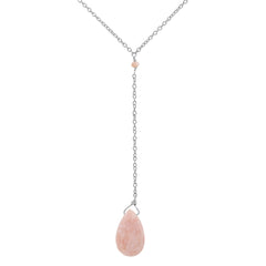 Teardrop Lariat Necklace