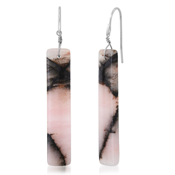 Imperial Rhodonite Earrings